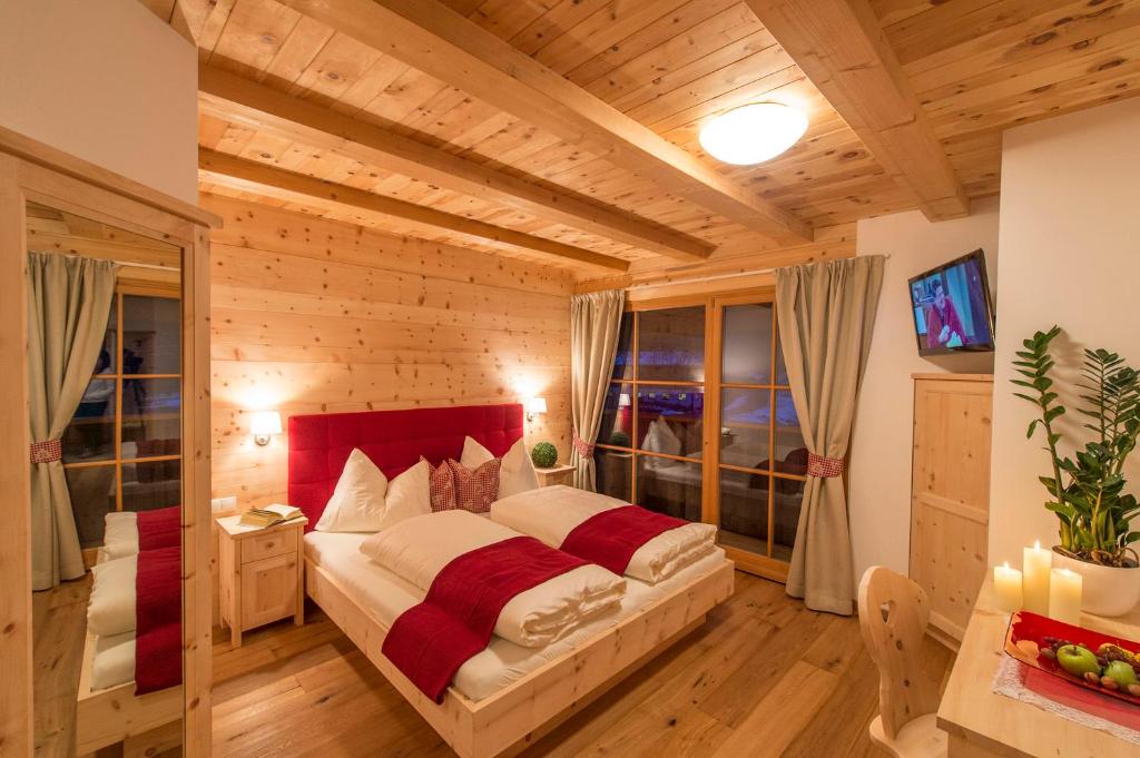 Postel nebo postele na pokoji v ubytování Zum Alten Moar