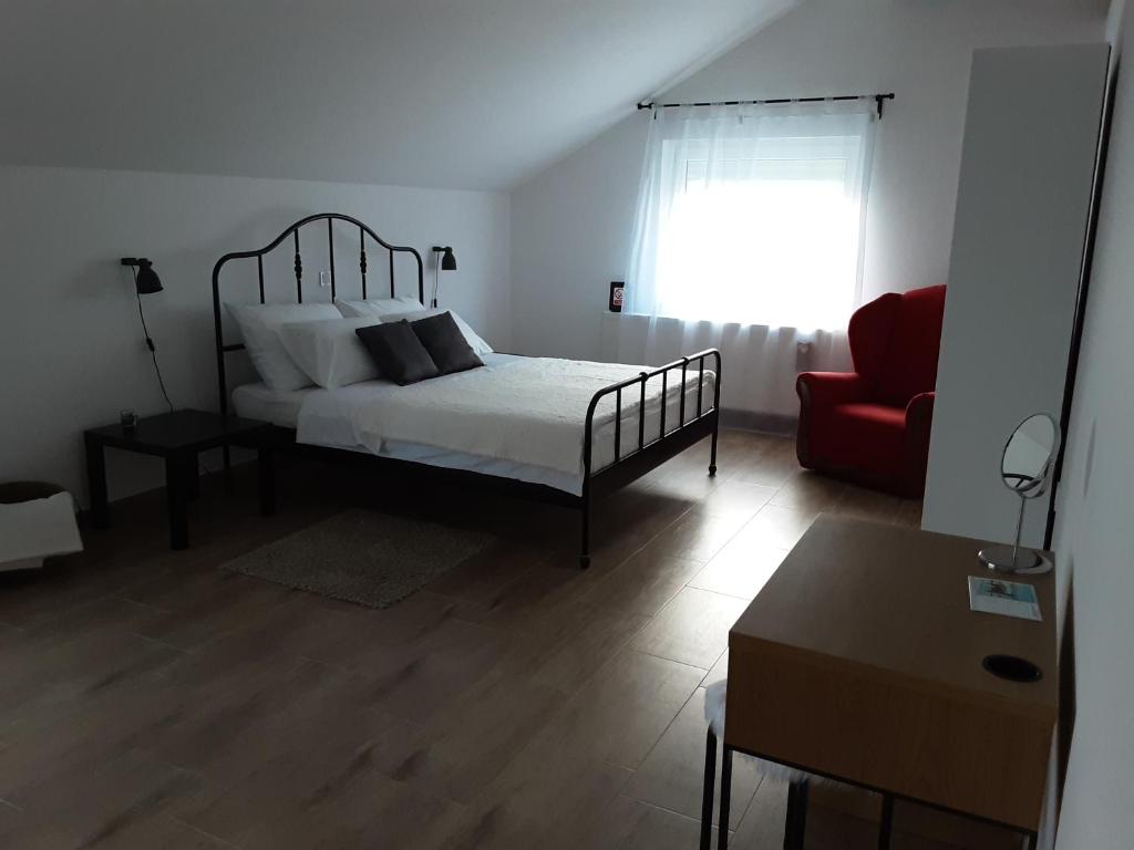 Postel nebo postele na pokoji v ubytování Villa Sorella Baranja