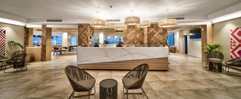 Posezení v ubytování Tanoa Plaza Hotel