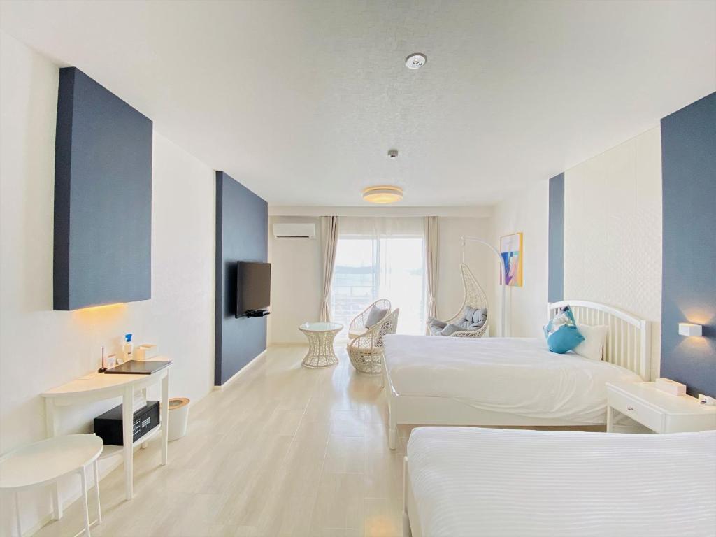 Lalamare Kouri - Deluxe Twin Room With Sea View