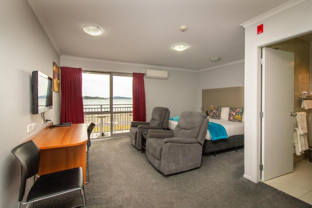 Posezení v ubytování BKs Premier Motel Esplanade