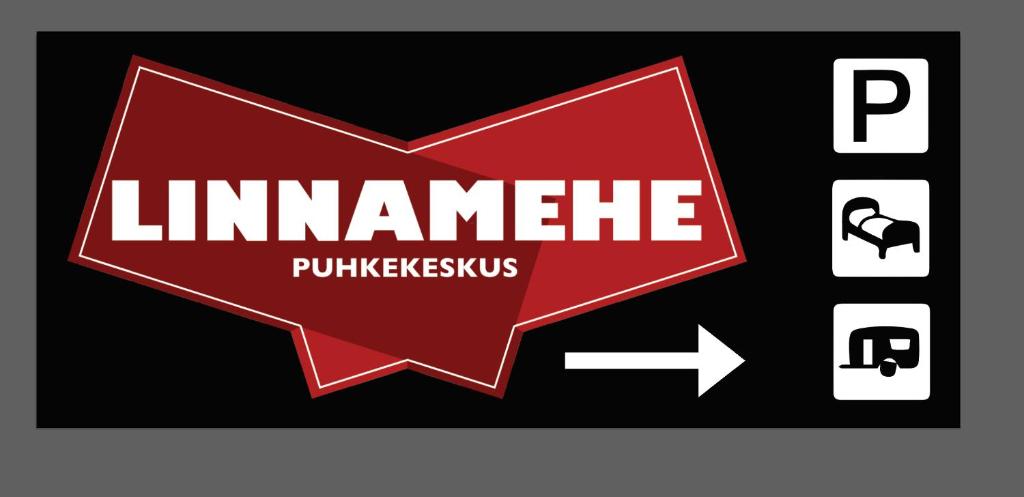 Et logo, certifikat, skilt eller en pris der bliver vist frem på Linnamehe Holiday Centre