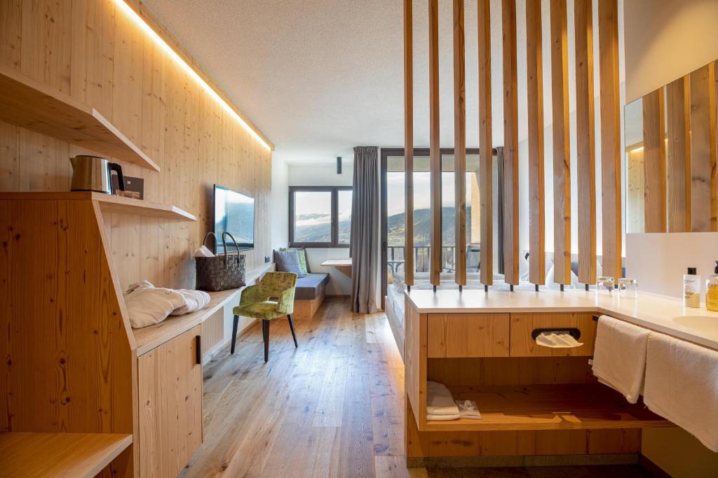 Koupelna v ubytování Hotel Fischer
