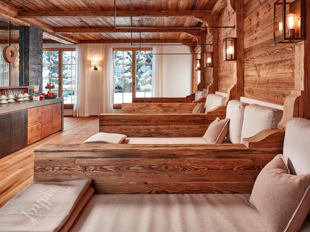 Posezení v ubytování Relais&Châteaux Spa-Hotel Jagdhof