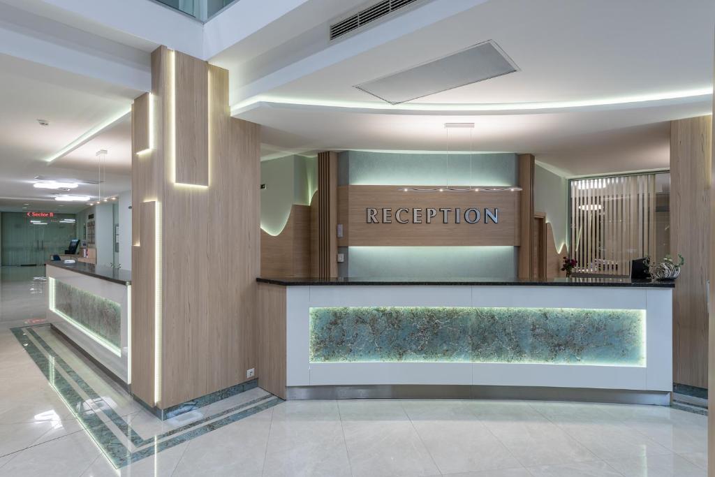 Vstupní hala nebo recepce v ubytování Hotel Neptun Beach