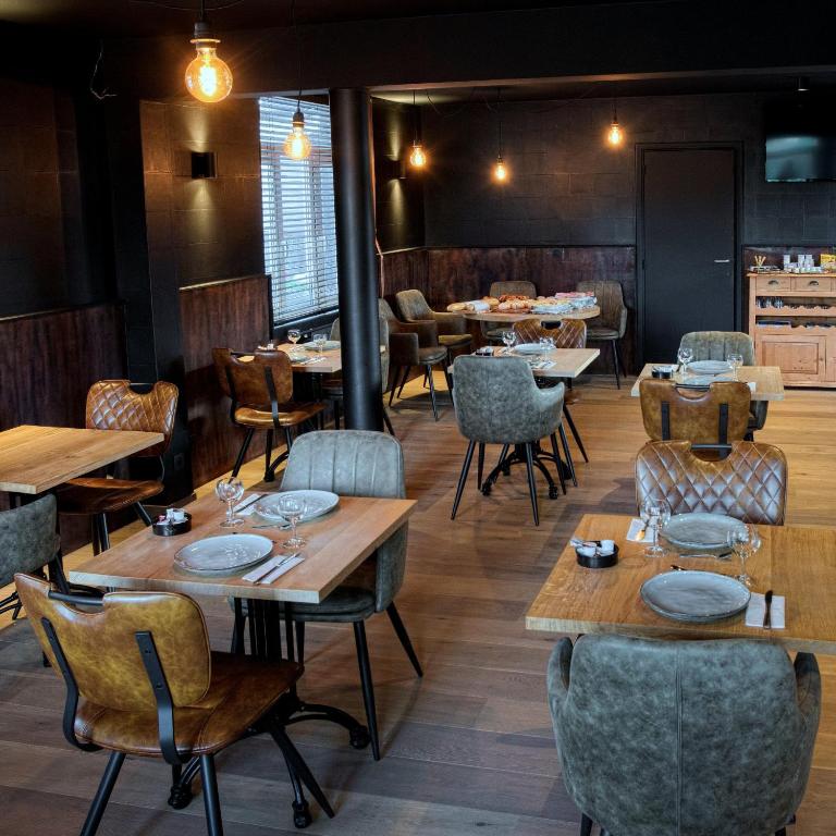Posezení v ubytování Hotel & Restaurant Maison Pal'Ange