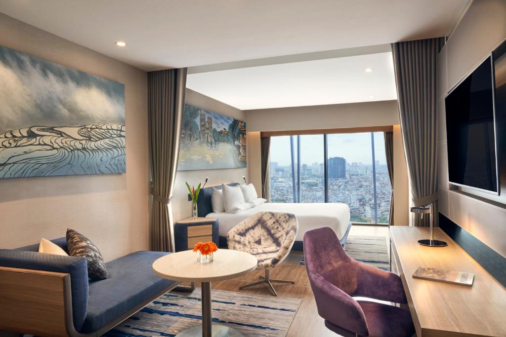 Phòng Deluxe Có Giường Cỡ King Nhìn Ra Thành Phố