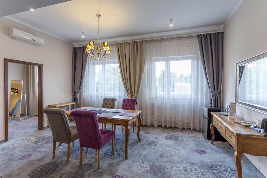 Posezení v ubytování Hotel Mikulski