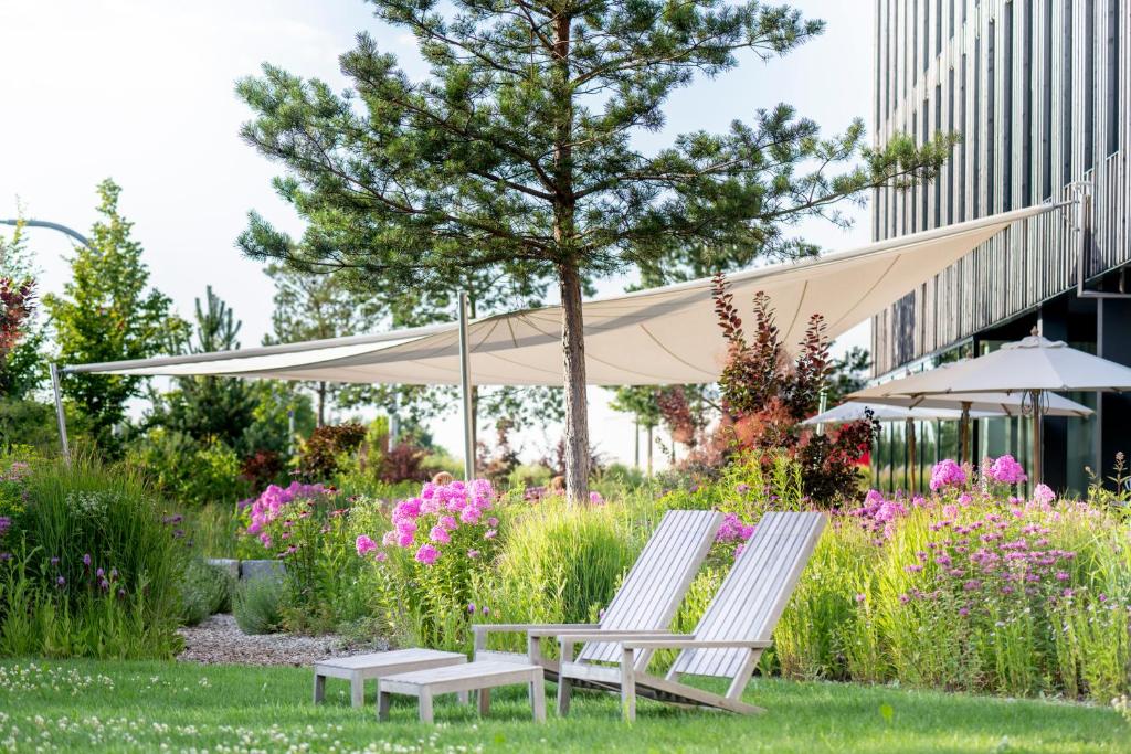 Zahrada ubytování Bader Hotel