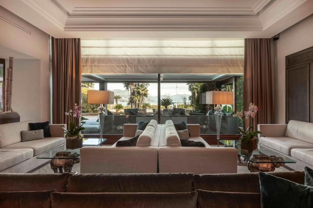 Posezení v ubytování Hotel La Palma