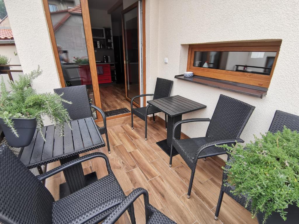 Posezení v ubytování Apartmány Aranka