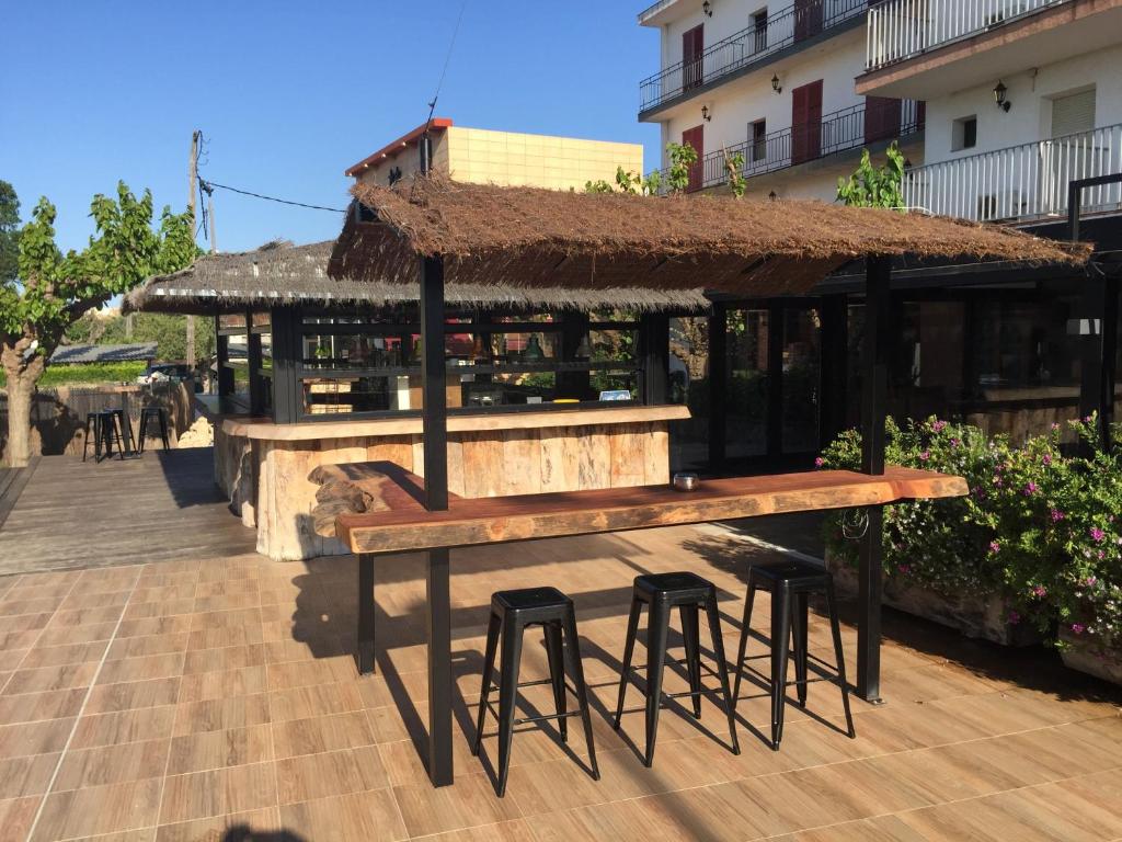 Restaurace v ubytování Hostal SolFina