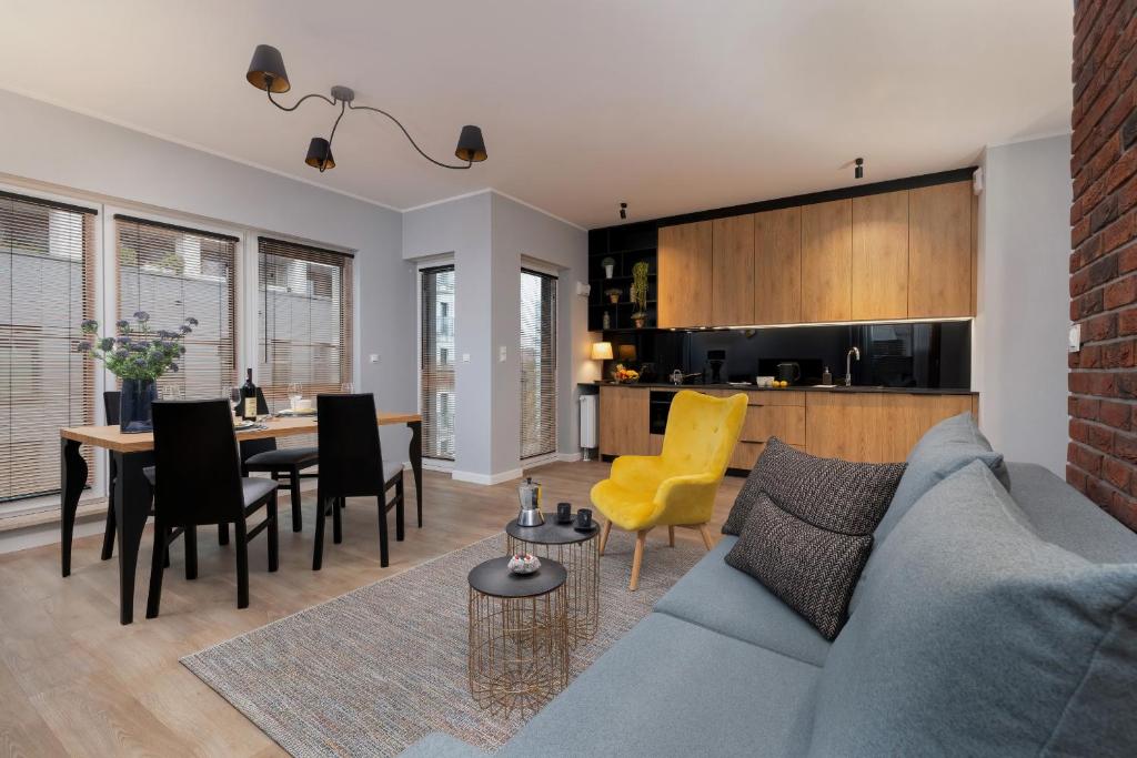 Posedenie v ubytovaní Exclusive Apartments Mostowa by Renters Prestige