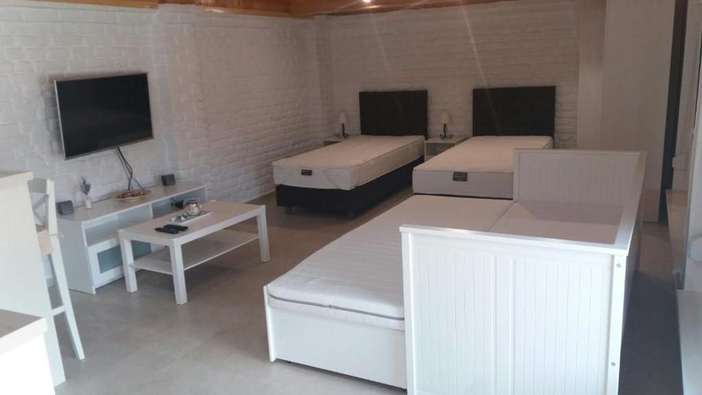 TV a/nebo společenská místnost v ubytování Rita Apartman & Studio