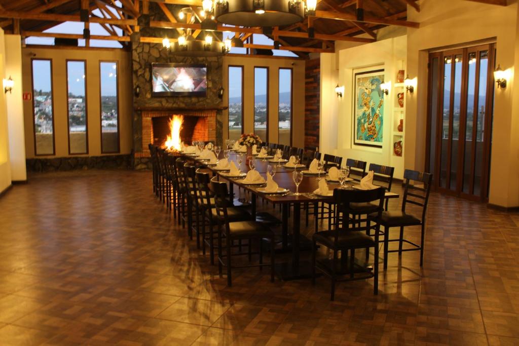 Restaurace v ubytování Hotel Cacaxtla