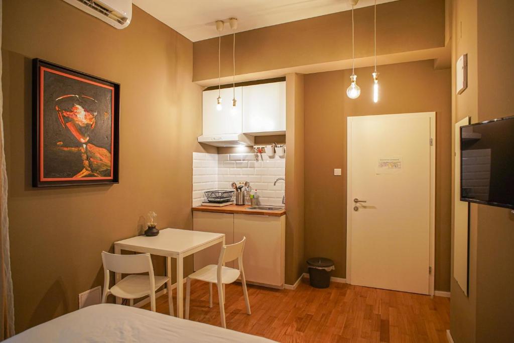 Kuchyňa alebo kuchynka v ubytovaní Comfortzone Zagreb Center