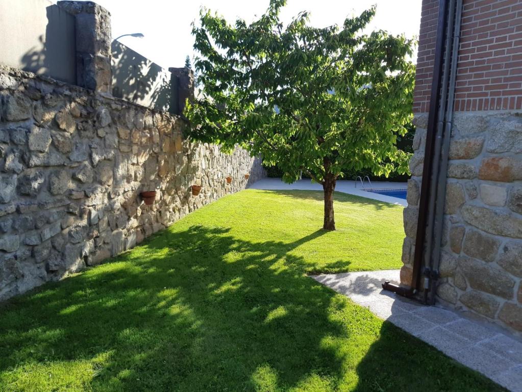 Zahrada ubytování Casa Bellavista Becerril