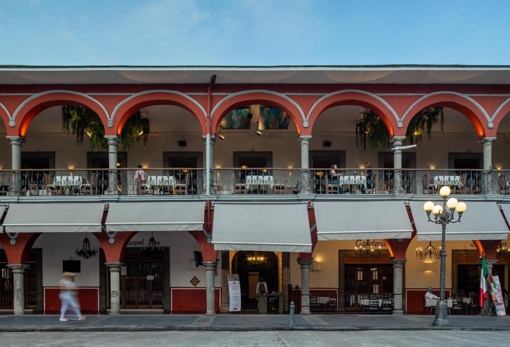 Budova, kde se hotel nachází