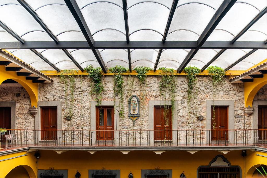 Balkón nebo terasa v ubytování Hotel Boutique Casa Zevallos