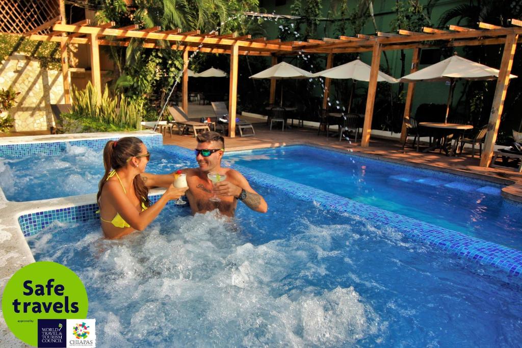 Hosté ubytování Hotel Maya Tulipanes Palenque