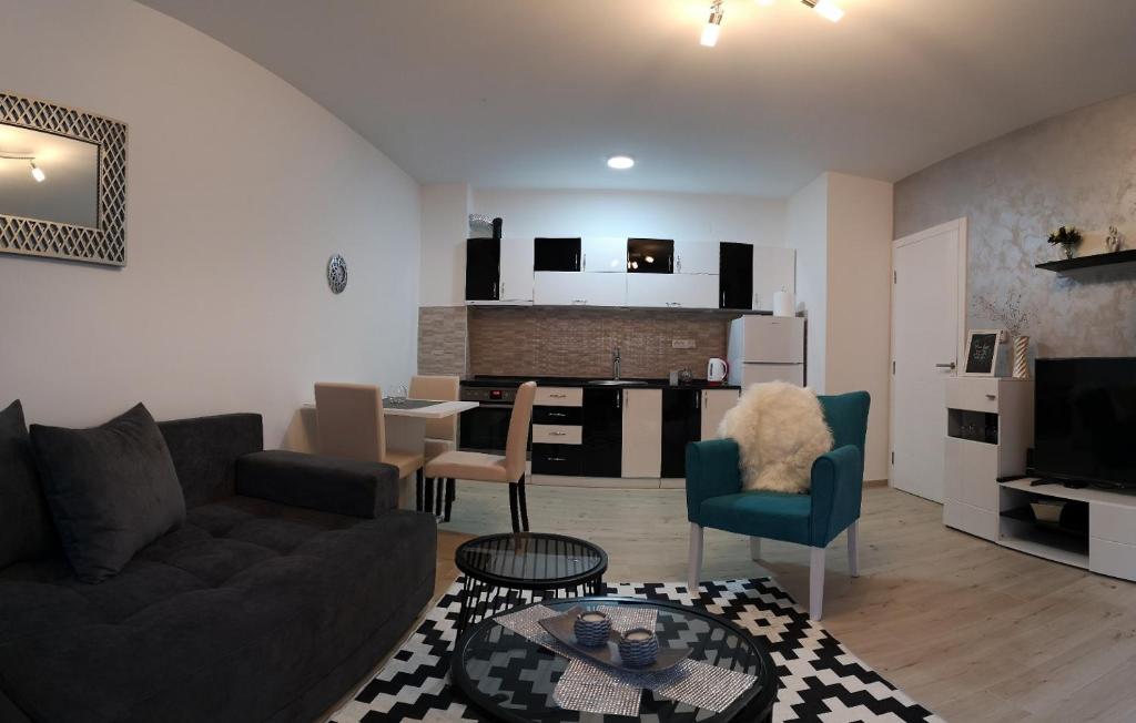 Posezení v ubytování Apartman SILVER