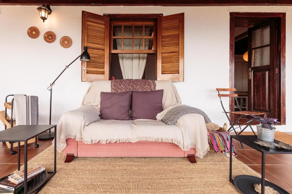 Posezení v ubytování Casita Estrella del Norte