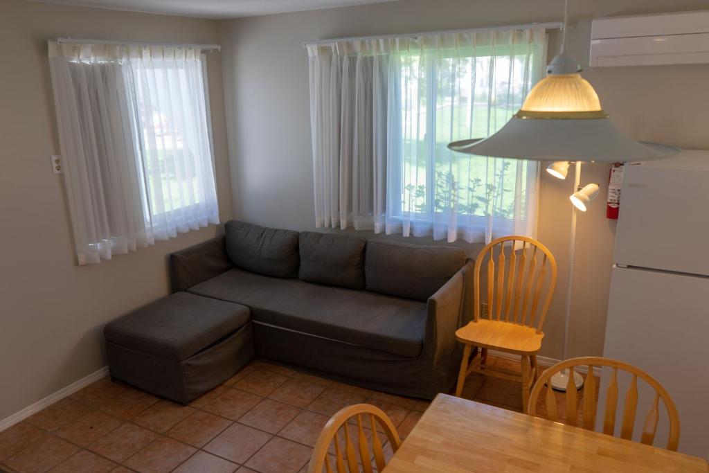 Posezení v ubytování Sandy Beach Suites