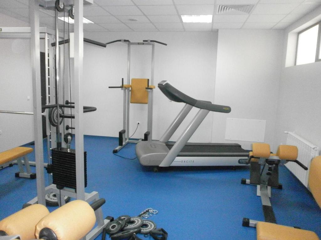 Fitness centrum a/nebo fitness zařízení v ubytování Everest Hotel