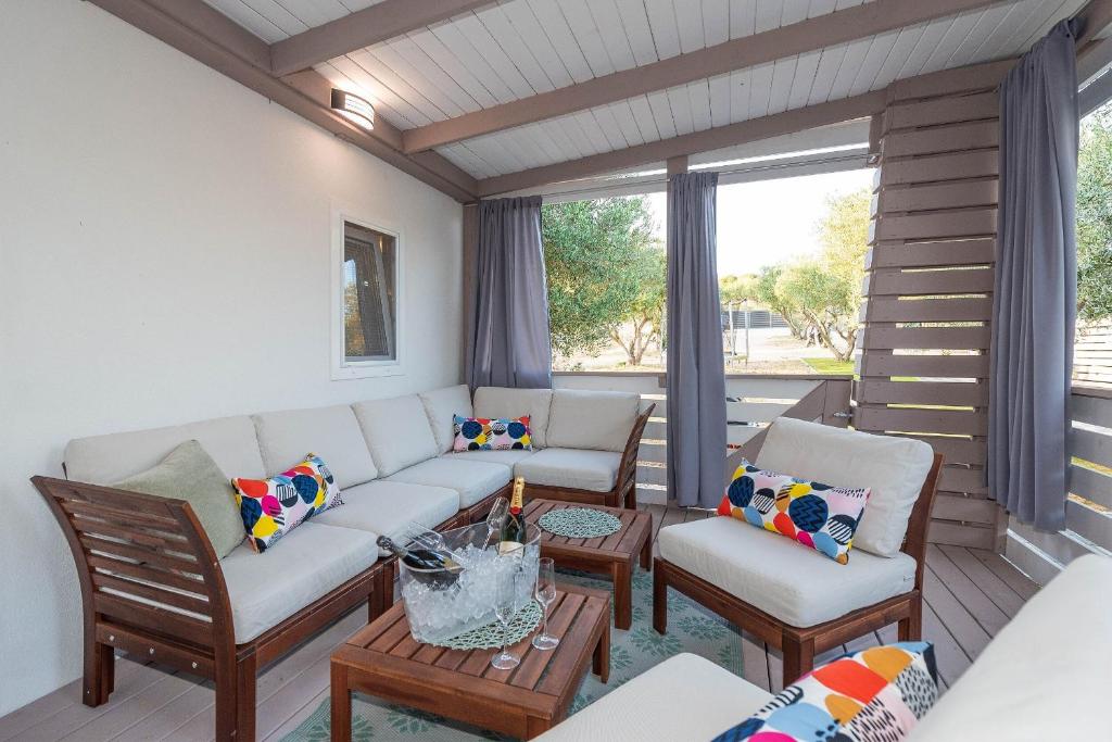 Posedenie v ubytovaní Mobile home Pecten Exclusive 1