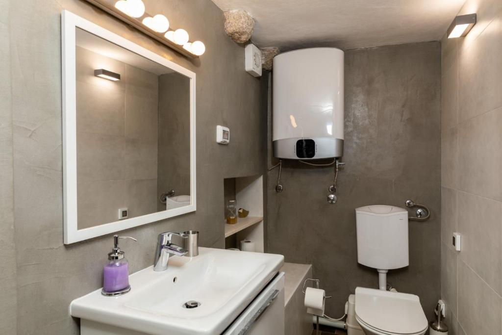 Koupelna v ubytování Private Accommodion Linda Studio