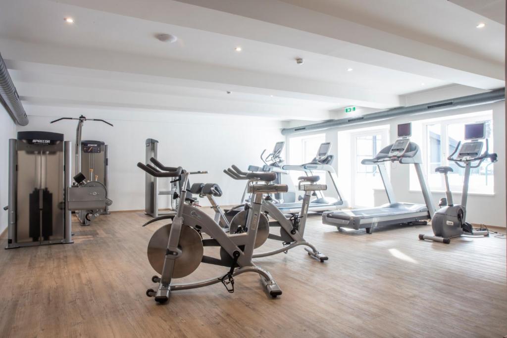 Fitness centrum a/nebo fitness zařízení v ubytování Rauriserhof 4 Sterne Superior