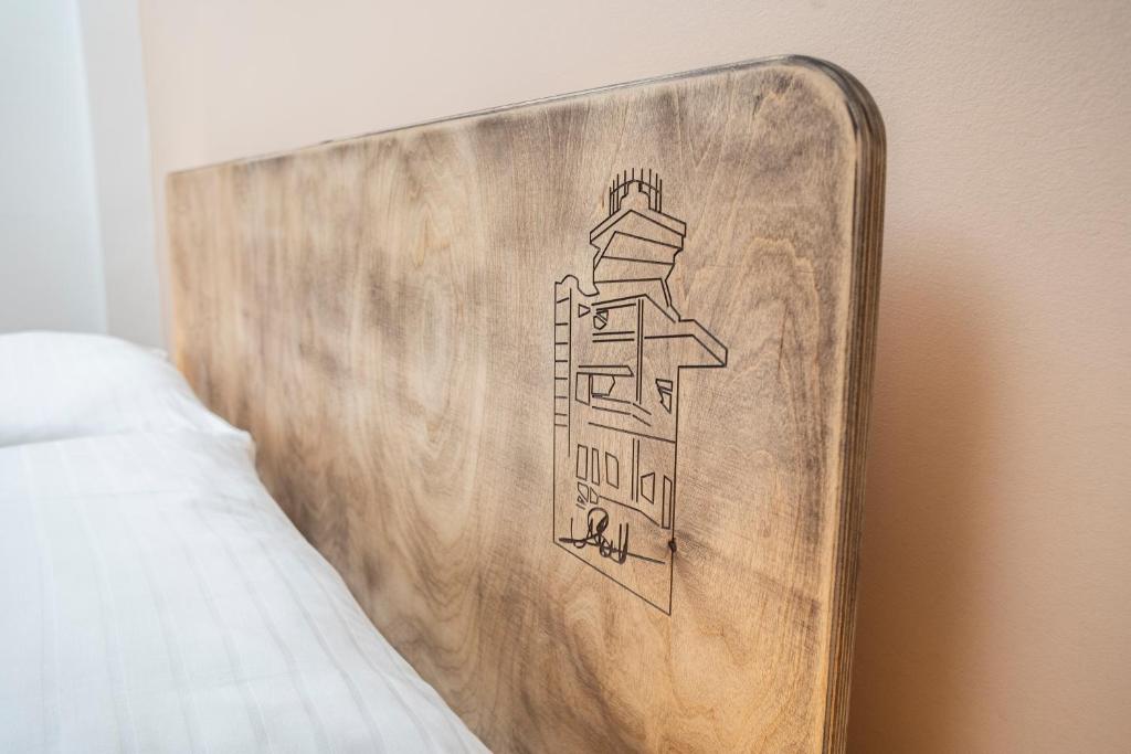 Postel nebo postele na pokoji v ubytování Hotel VP1