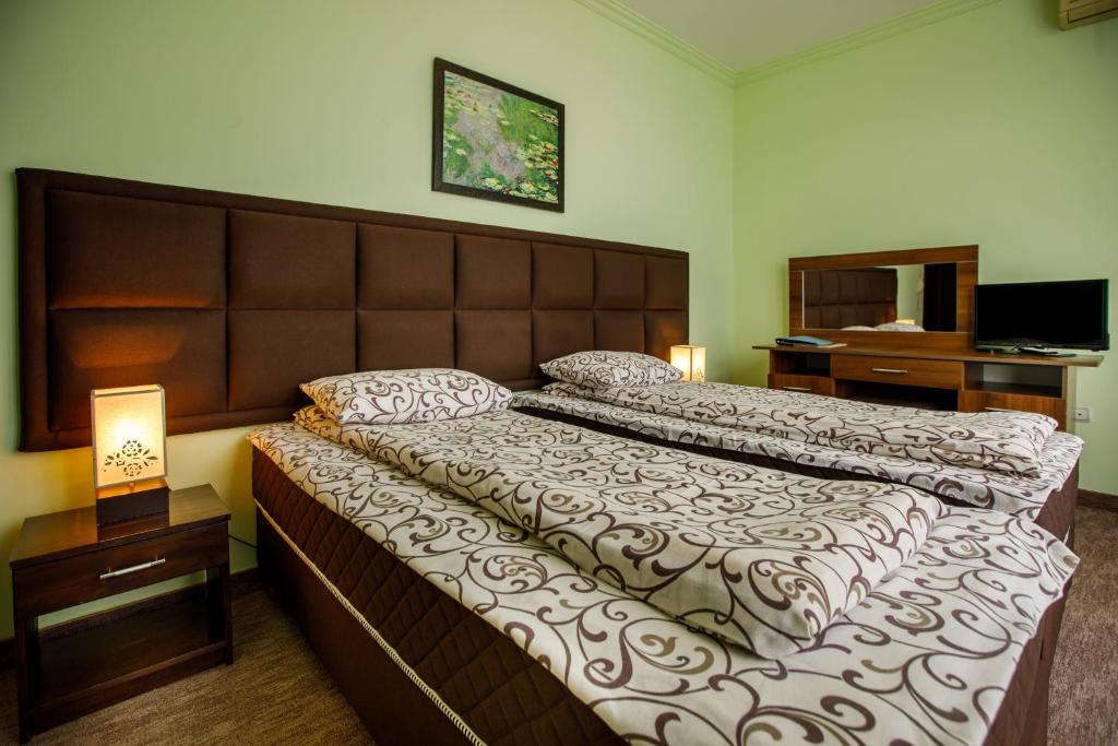 Postel nebo postele na pokoji v ubytování Villa Modena