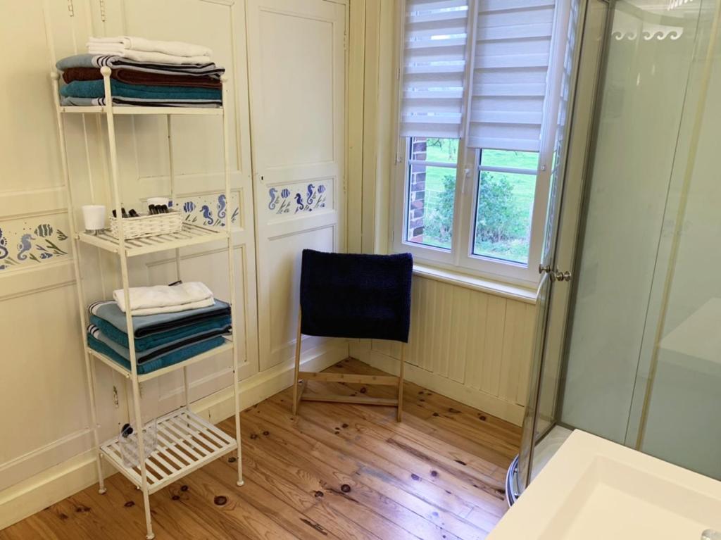 Postel nebo postele na pokoji v ubytování La Part des Anges