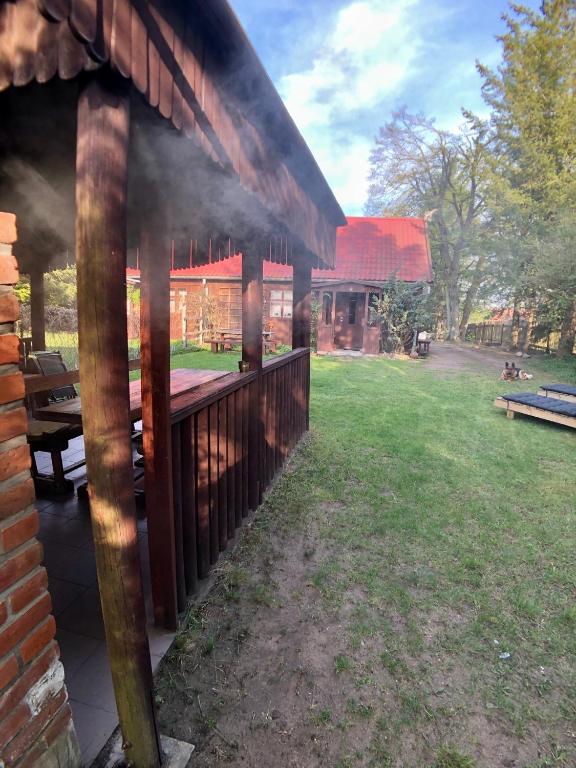 Zahrada ubytování Pod lipą