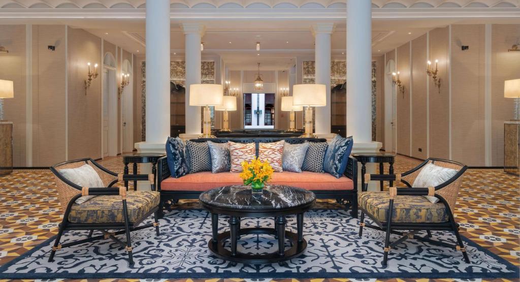 Posezení v ubytování Hyatt Regency Phnom Penh