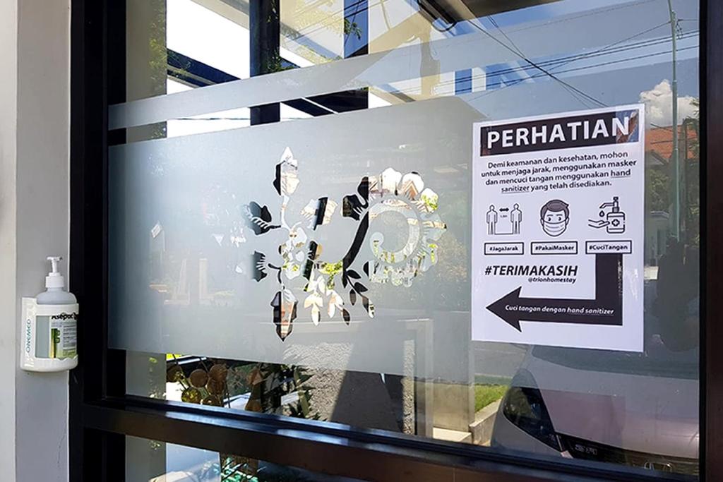 Certifikát, hodnocení, plakát nebo jiný dokument vystavený v ubytování Trion Homestay Syariah