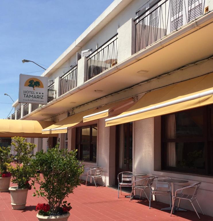 Balkón nebo terasa v ubytování Hotel Tamariz
