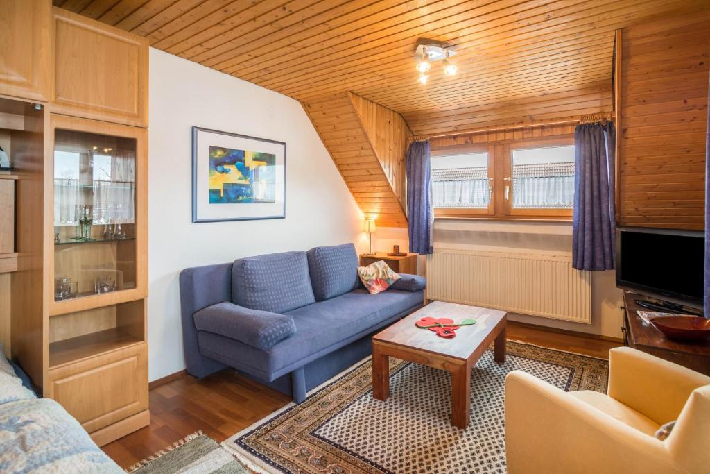 Χώρος καθιστικού στο Studiowohnung Haus 18
