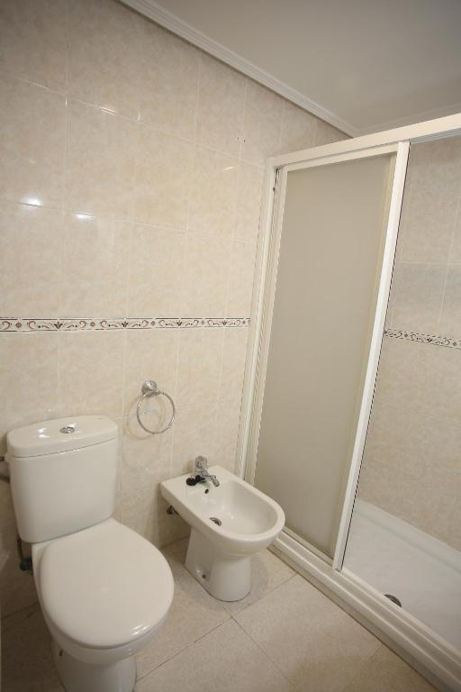 Koupelna v ubytování Apartamento caribe