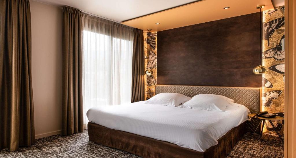 Postel nebo postele na pokoji v ubytování Best Western Aquakub