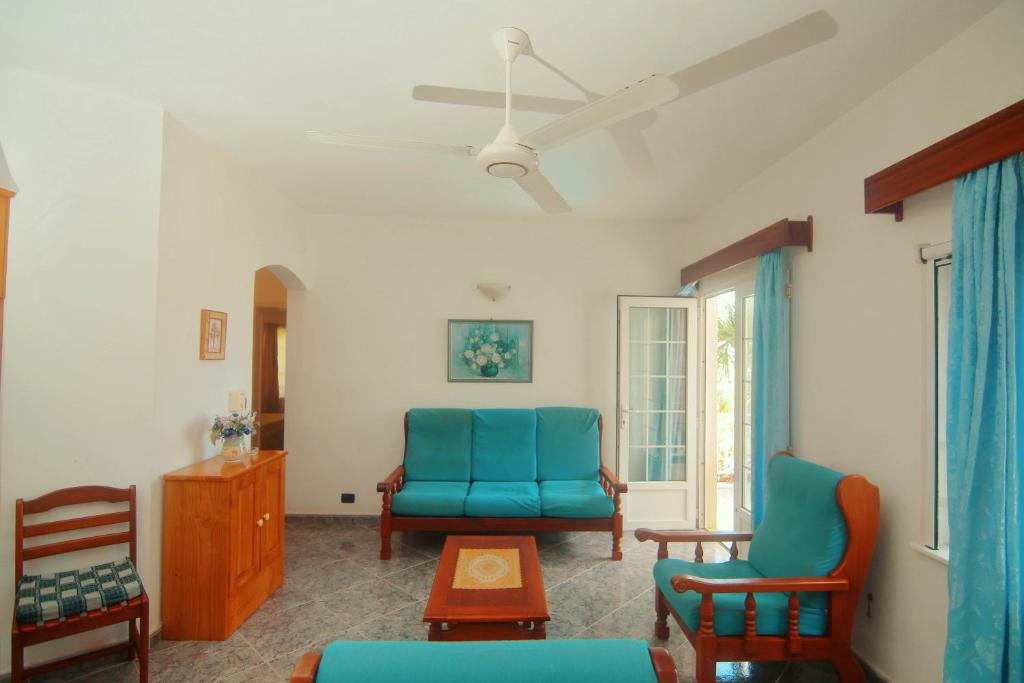 Posezení v ubytování Residence Capri - Mont Choisy