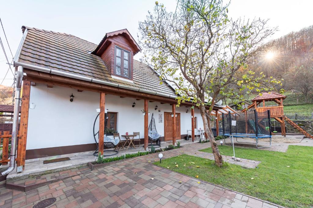 Budynek, w którym mieści się apartament