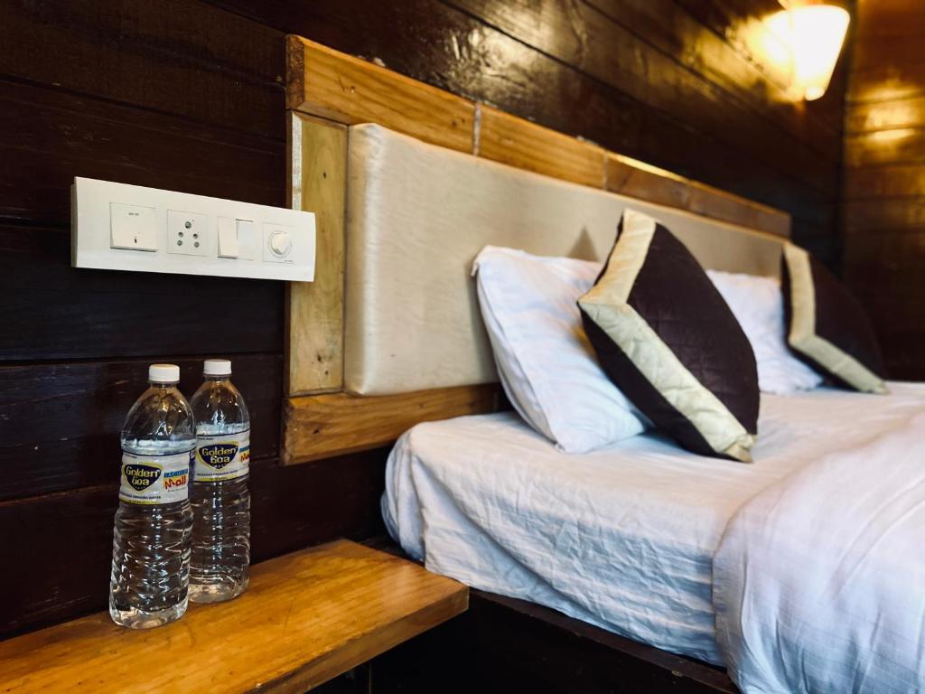 Postel nebo postele na pokoji v ubytování JP Resort