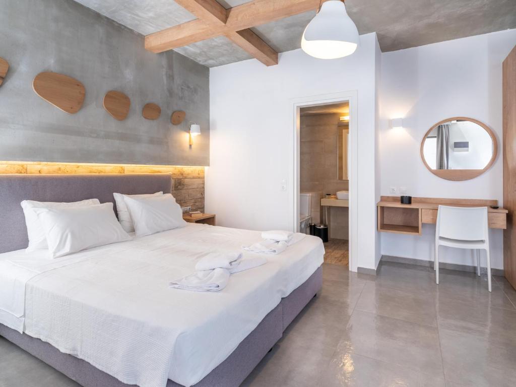 Posteľ alebo postele v izbe v ubytovaní Enorme Maya Beach Hotel-Adults Only