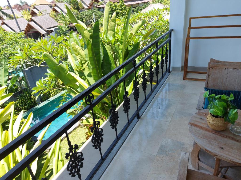 Balkón nebo terasa v ubytování Bali Sila Bisma