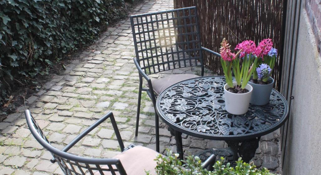 Zahrada ubytování Hof, a luxury B&B in the center of Eindhoven