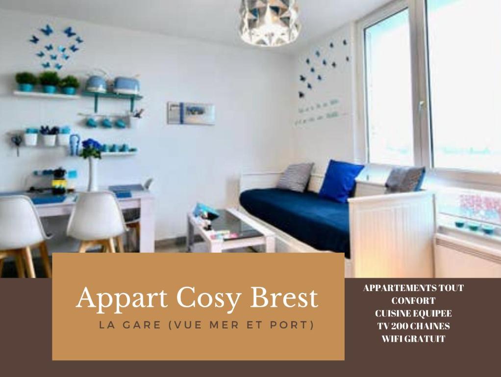 Appart Cosy Brest (La gare) vue mer, Μπρεστ – Ενημερωμένες τιμές για το 2024