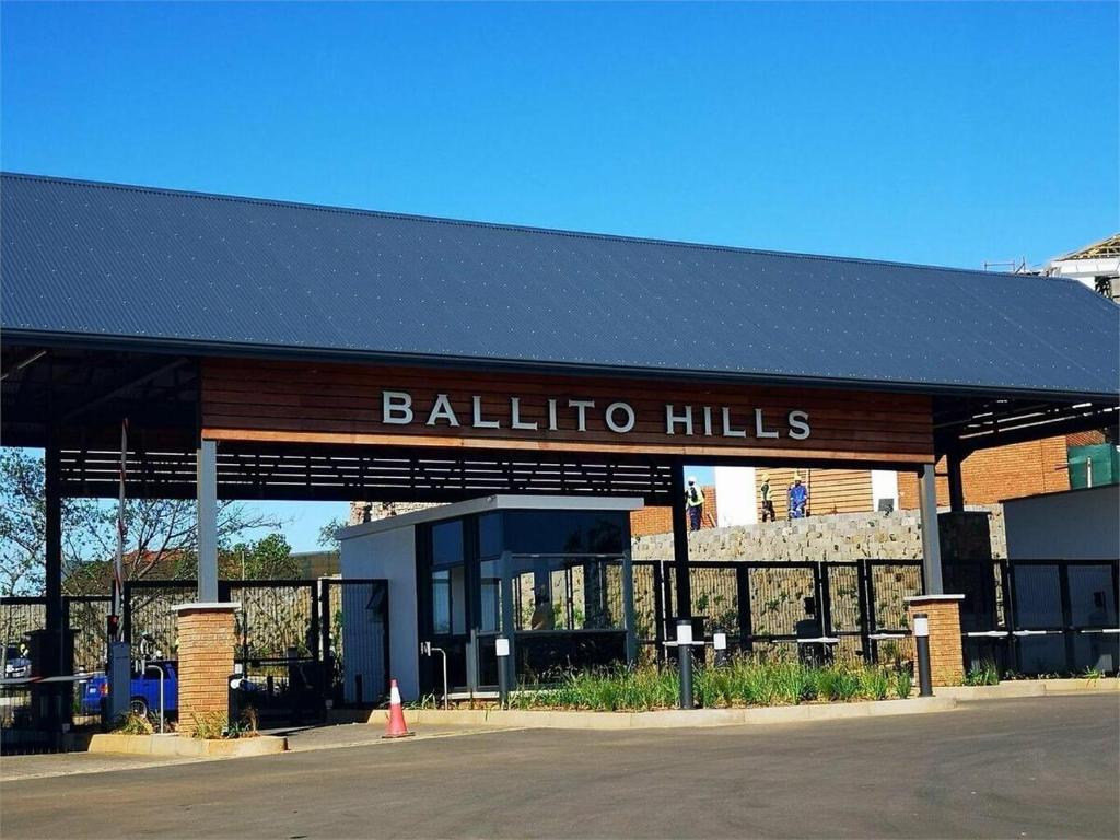 a building with aballota halls sign on it at Luxurious Home at Ballito Hills in Ballito