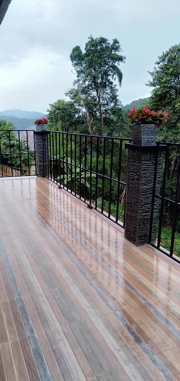 หลับสบายที่ดอยตุง Zuh meh ja Home lodge - Chambre Double Avec Balcon